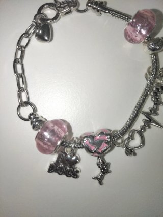 Pulsera El latido de mi perra mujer/niña