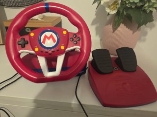 Volante y Pedales Mario Kart Nintendo