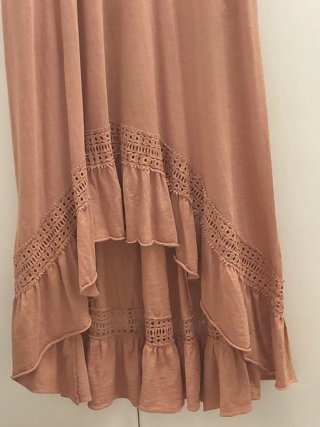 Vestido largo boho y kimono talla única