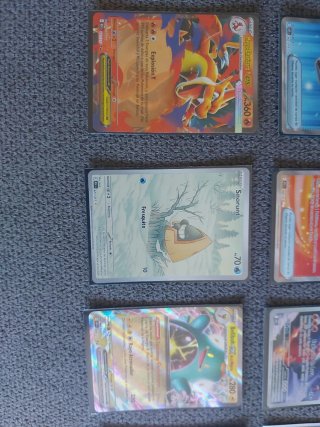 Pokemon lote de cartas EX y otras cartas expeciale
