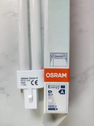 Lote 8 Lámparas Osram Dulux S 9W G23