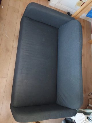Divano a 2 posti Ikea nero
