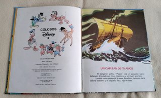 Libro Colosos Disney nº 11: Un capitán de 15 años.