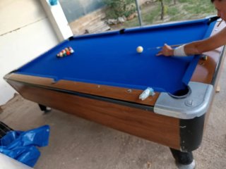 Mesa Billar Americano Longoni 8 Pies