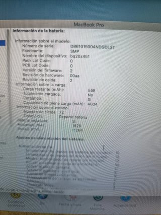 MacBook Pro 15 i7 16GB RAM High Sierra