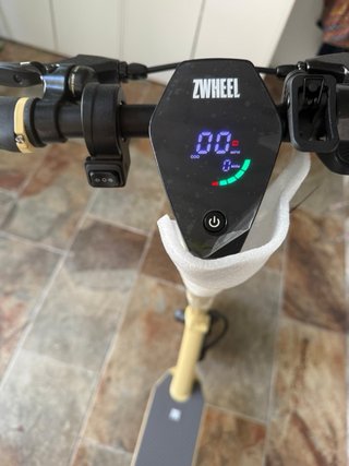 Patinete Eléctrico ZWHEEL Beige.¡Nuevo!