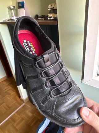 Zapatos Skechers Negros Mujer