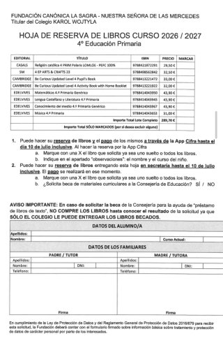 Libros Karol Wojtyla 4° primaria
