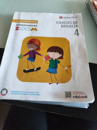 Libro ciencias natureza 4 primaria