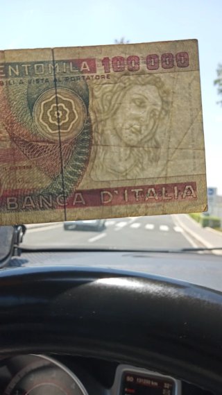 Banconota 100.000 Lire Italia Botticelli