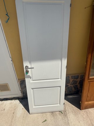 Puerta blanca 72x200 1 parte lacado rn blanco , ot