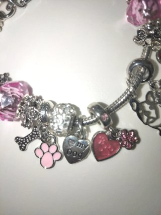 Pulsera Mi mejor amiga con charms