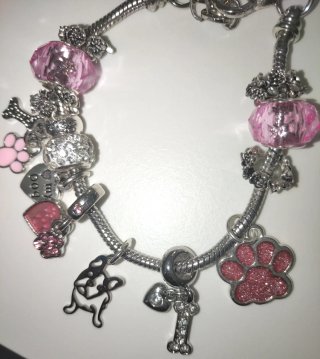 Pulsera Mi mejor amiga con charms