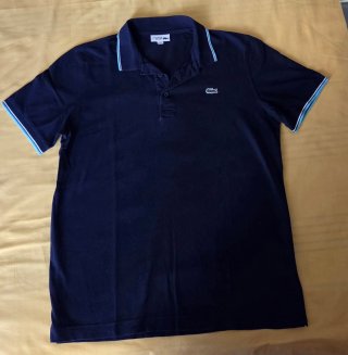 Polo Lacoste Hombre Talla L Azul