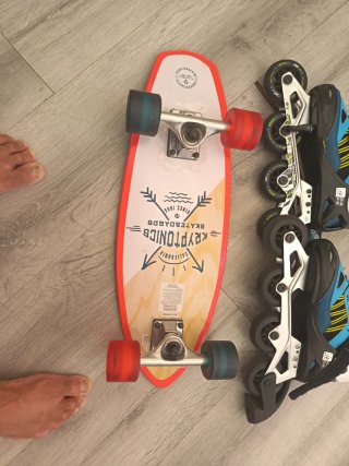 Patinete y patines en línea