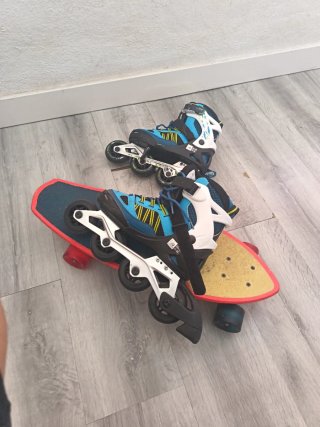 Patinete y patines en línea