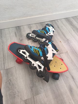 Patinete y patines en línea