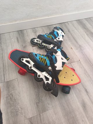 Patinete y patines en línea