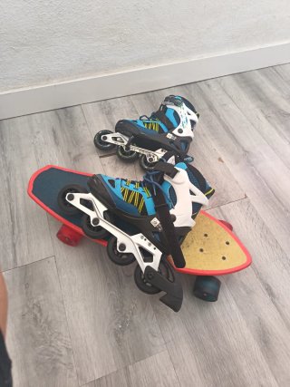 Patinete y patines en línea