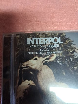 CD Interpol Our Love to Admire