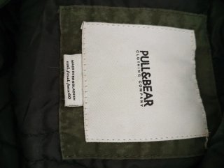 Chaqueta Pull&Bear verde invierno