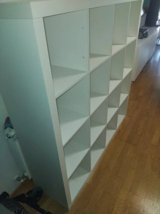 Estantería modular blanca