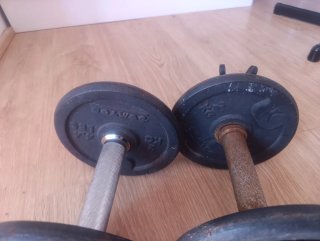 Mancuernas 16kg (par)