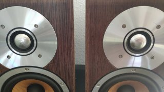 Altavoces Bowers & Wilkins CM1 Marrón/Plata