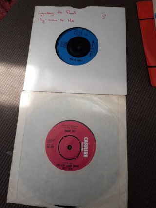 (Lote L3) 5 Vinili Pop-Rock Mixti