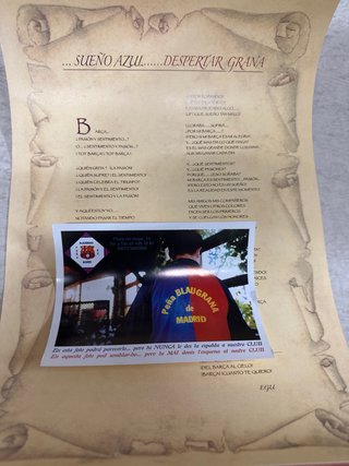 Póster FC Barcelona 35 Aniversario