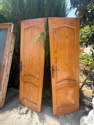 Puertas de madera 62x200 cm
