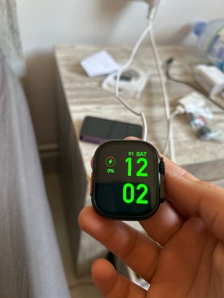Smartwatch Nurvo Negro y Naranja