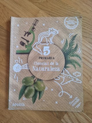 Ciencias de la Naturaleza, 5 Primaria.Anaya