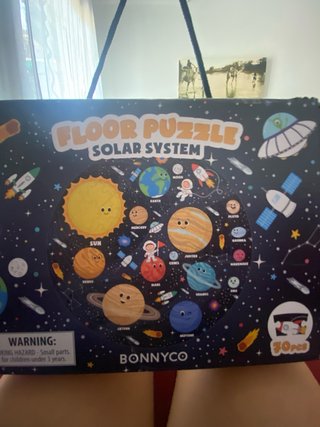 Puzzle Suelo Sistema Solar 70 Piezas