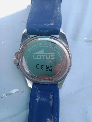 Reloj Lotus Hombre Azul/Plata
