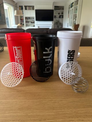 Lote 3 Botellas Shaker NutriSport, Bulk, 226ERS