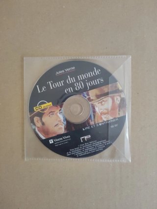 Le tour du monde en 80 jours. Livre + CD