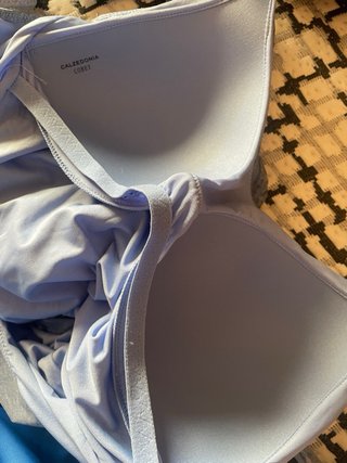 Bañador estampado denim