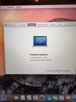 MacBook Air Plata 11”