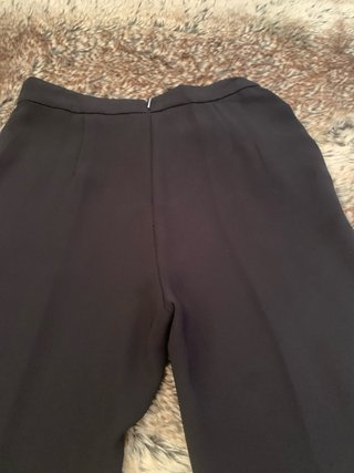 Pantalones negros Mango con cinturón