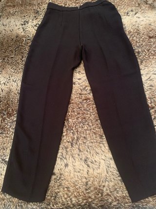 Pantalones negros Mango con cinturón