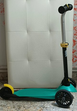 Patinete infantil 3 ruedas verde Oxelo