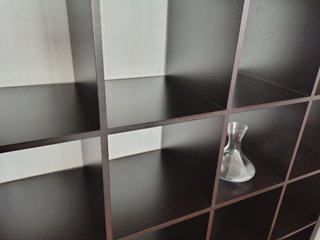 Estantería Kallax Ikea Negra 182x182