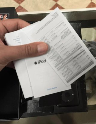 iPod Classic 80GB Negro/Plata