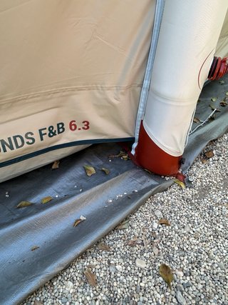 Tienda hinchable quechua air seconds 6.3 +lona sue