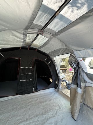 Tienda hinchable quechua air seconds 6.3 +lona sue