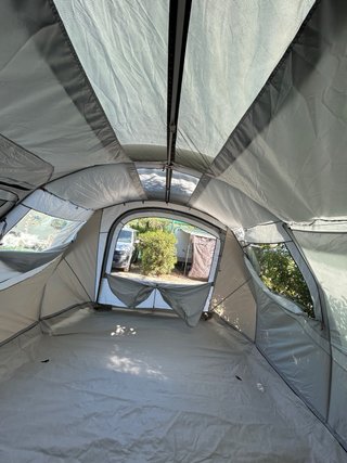 Tienda hinchable quechua air seconds 6.3 +lona sue