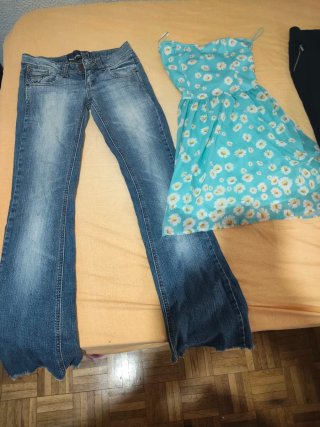 Pantalones vaqueros campana talla 32/34