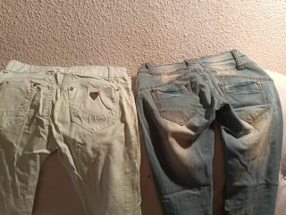 Pantalones vaqueros campana talla 32/34