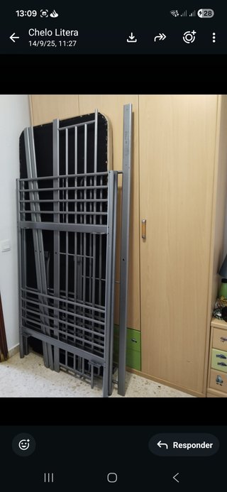 Letto a castello metallico SVARTA IKEA